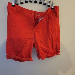 St. John's Bay Vibrant Red Women's Shorts